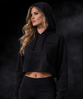 ALLBLQ Cropped Hoodie