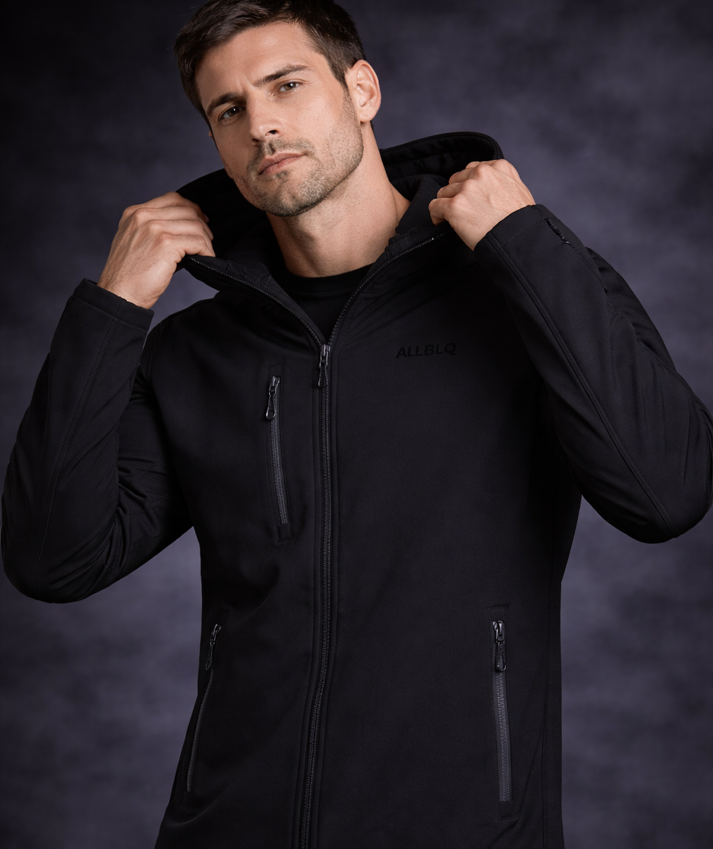 ALLBLQ Full Zip Track Jacket